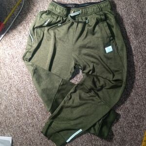 Russell Athletic Kids Olive Joggers Plus FIRE Pants (2 Pants Total)